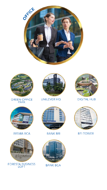 Office — kawasan perkantoran sekitar Sky House BSD+