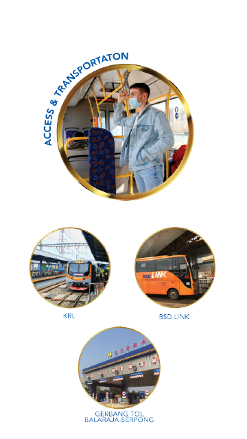 Transportation — akses transportasi sekitar Sky House BSD+