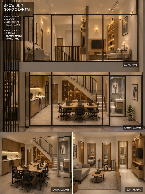 SOHO 2 lantai Sky House BSD+